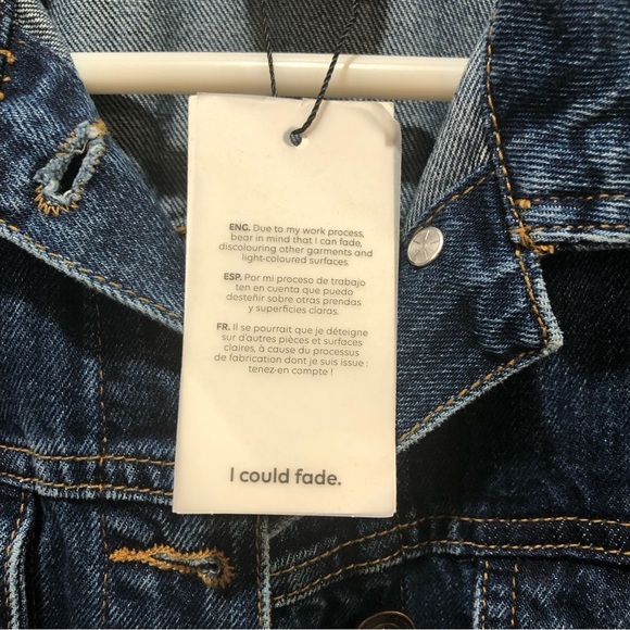 DESIGUAL Boho patchwork jean jacket. Size 4 - Picture 13 of 14